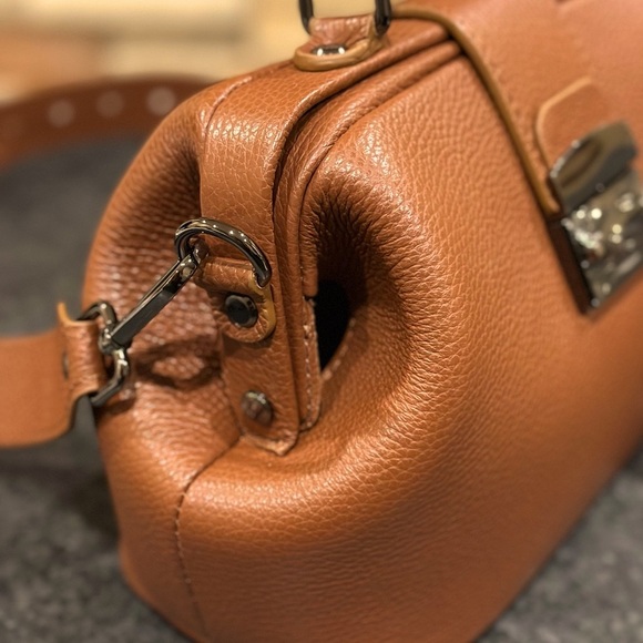 Brand New Brown Handmade Doctor Style Satchel Handbag - Picture 5 of 14